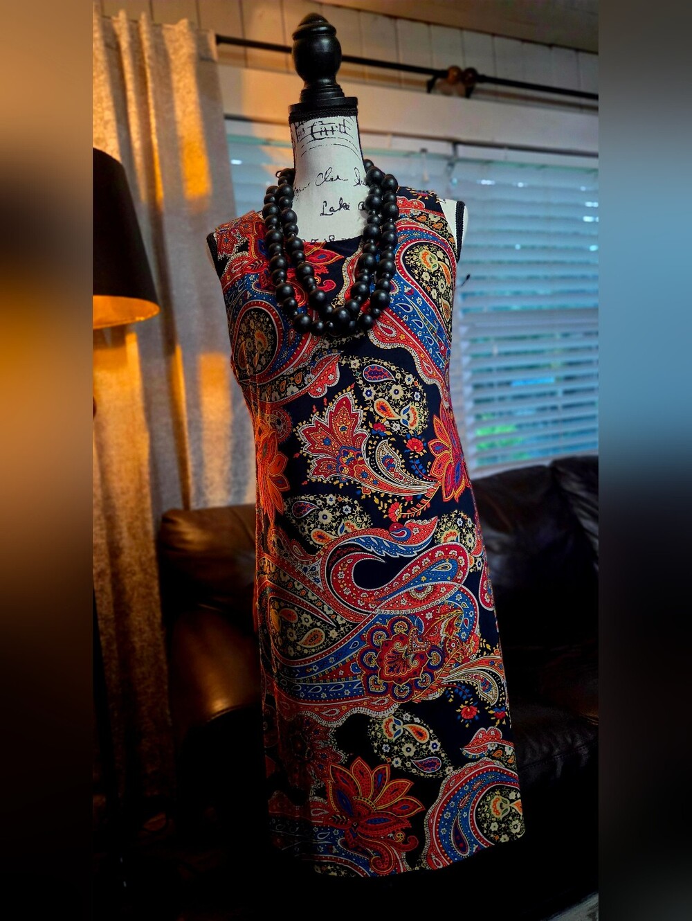 Tommy Hilfiger Multicolor Paisley Sheath Dress